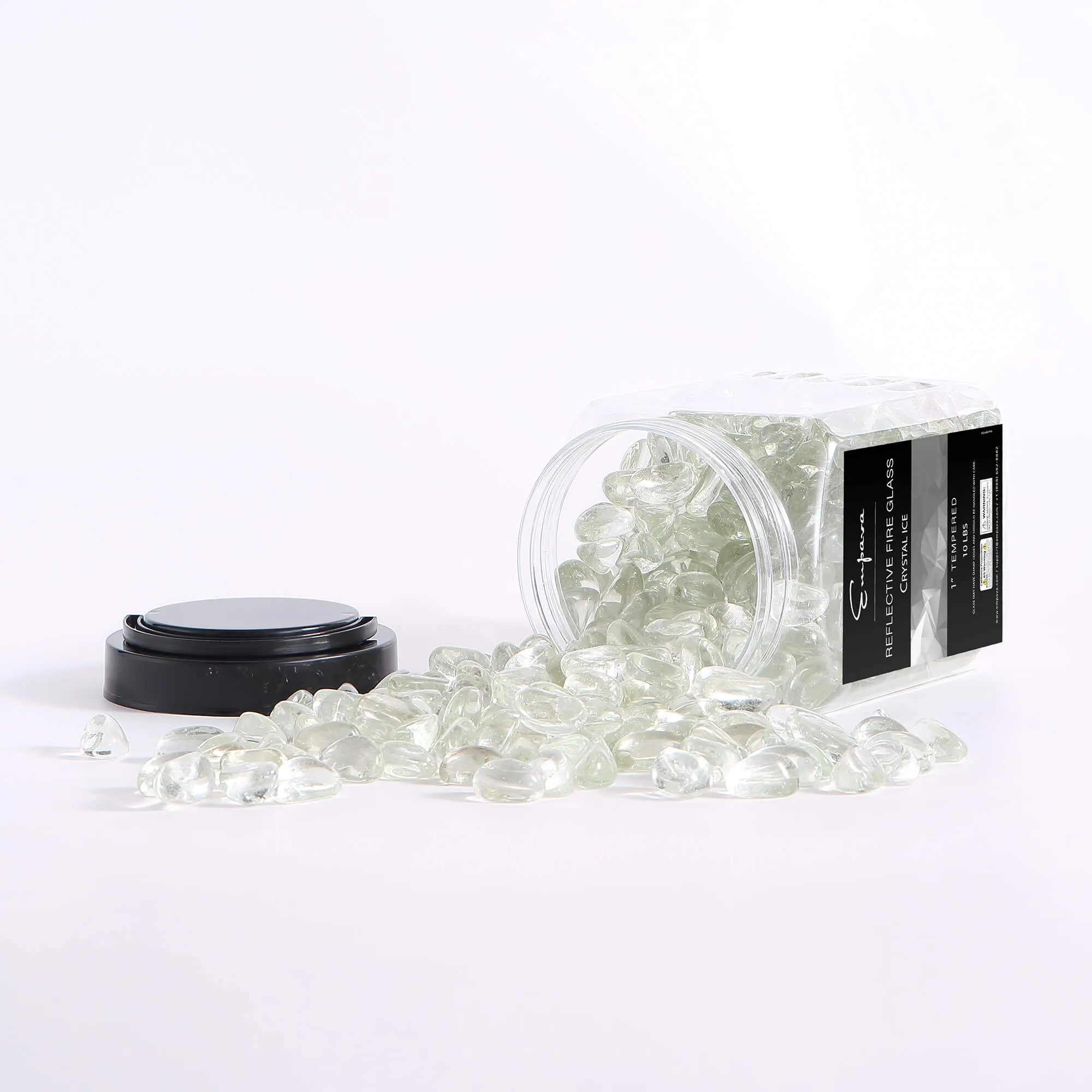 Empava Tempered Fire Glass Cashews