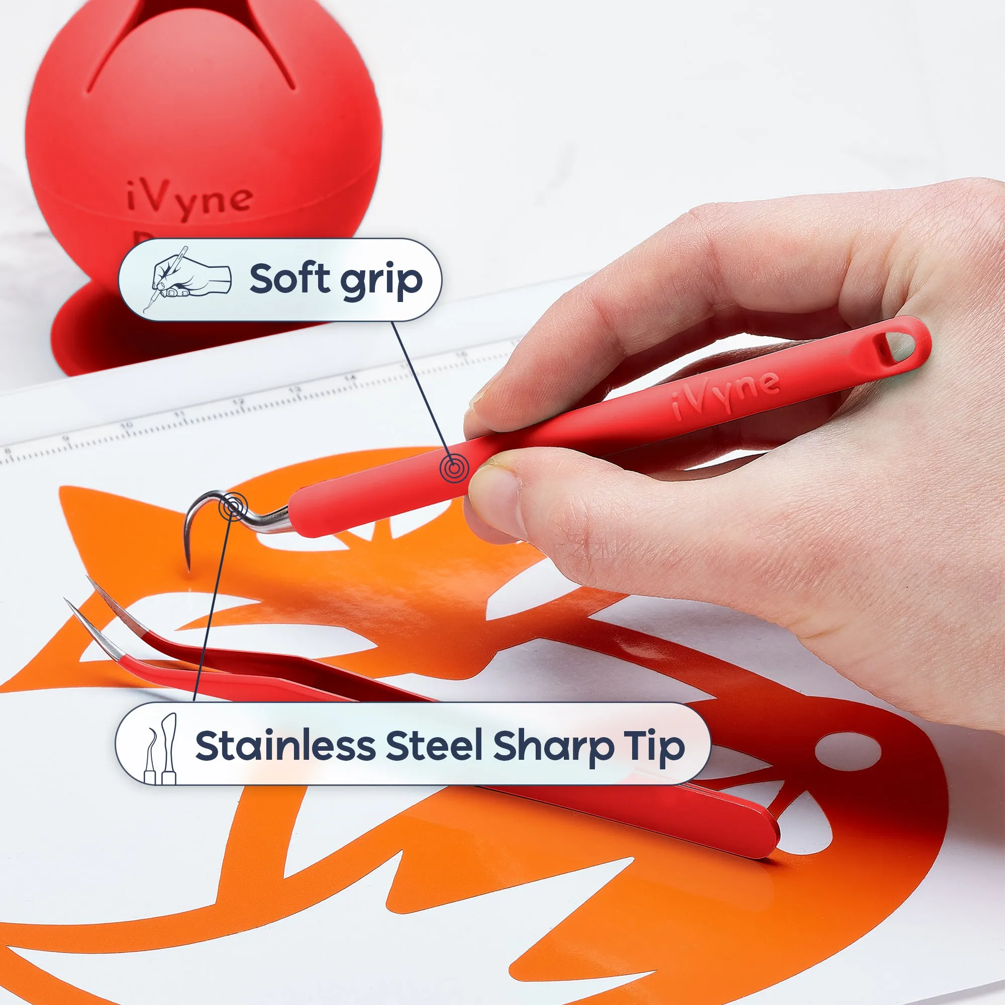 Essentials 8 Piece Vinyl Tool Set