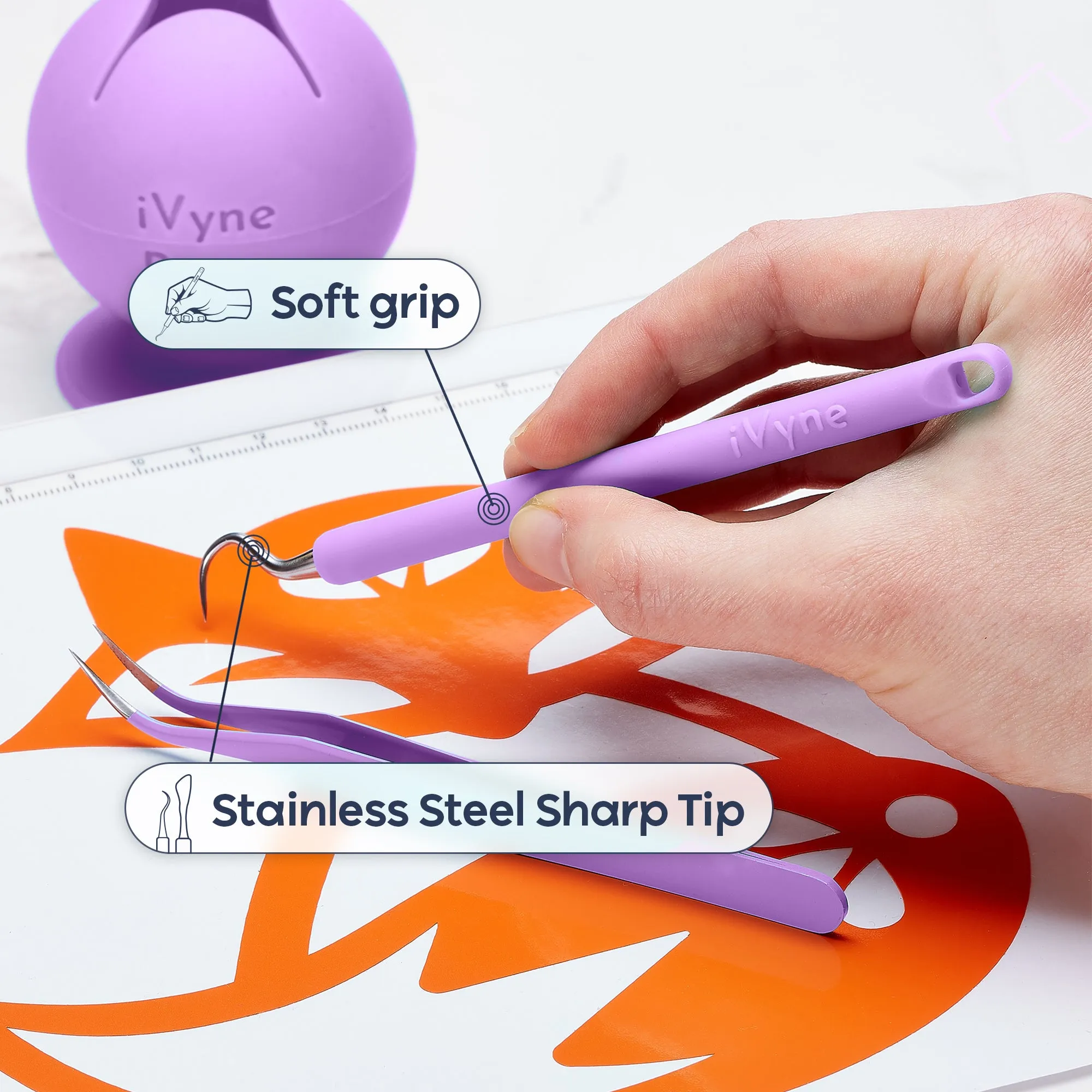 Essentials 8 Piece Vinyl Tool Set