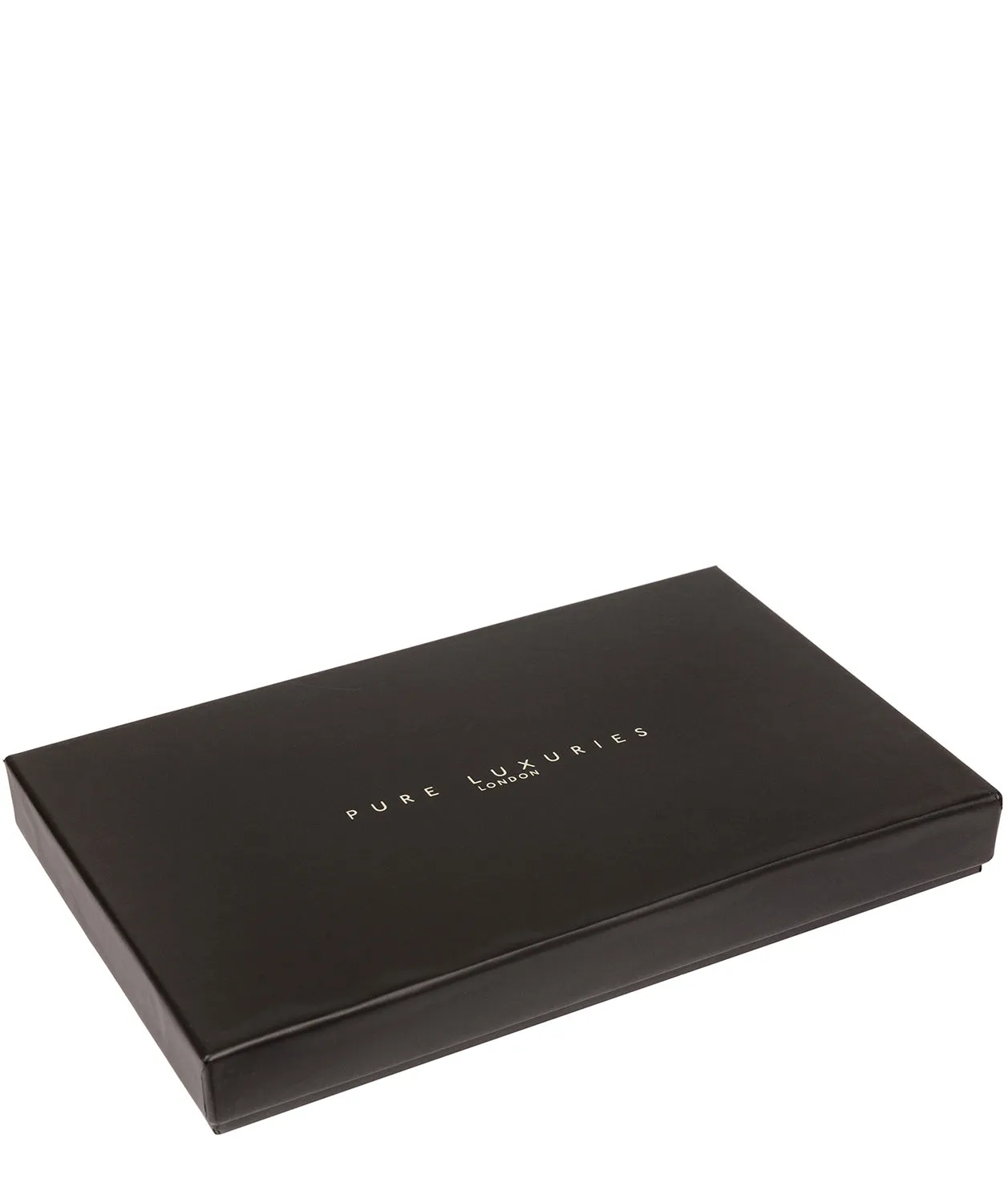 'Explore' Vintage Black Leather Passport Holder
