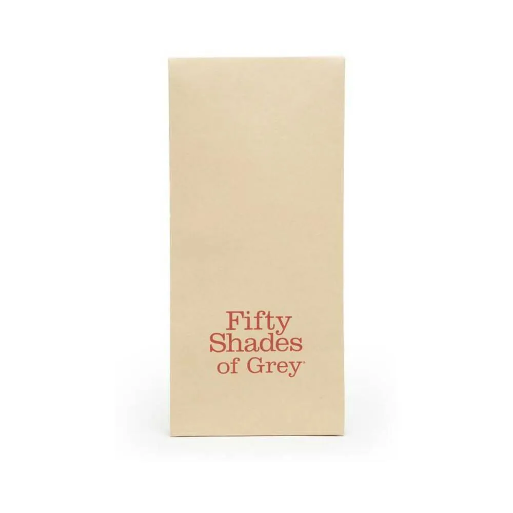 Fifty Shades of Grey Sweet Anticipation Faux Leather Reversible Velcro Blindfold Red/Black