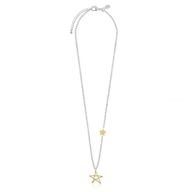 Florrie Gold Star 46cm Sliding Extender Necklace 3939