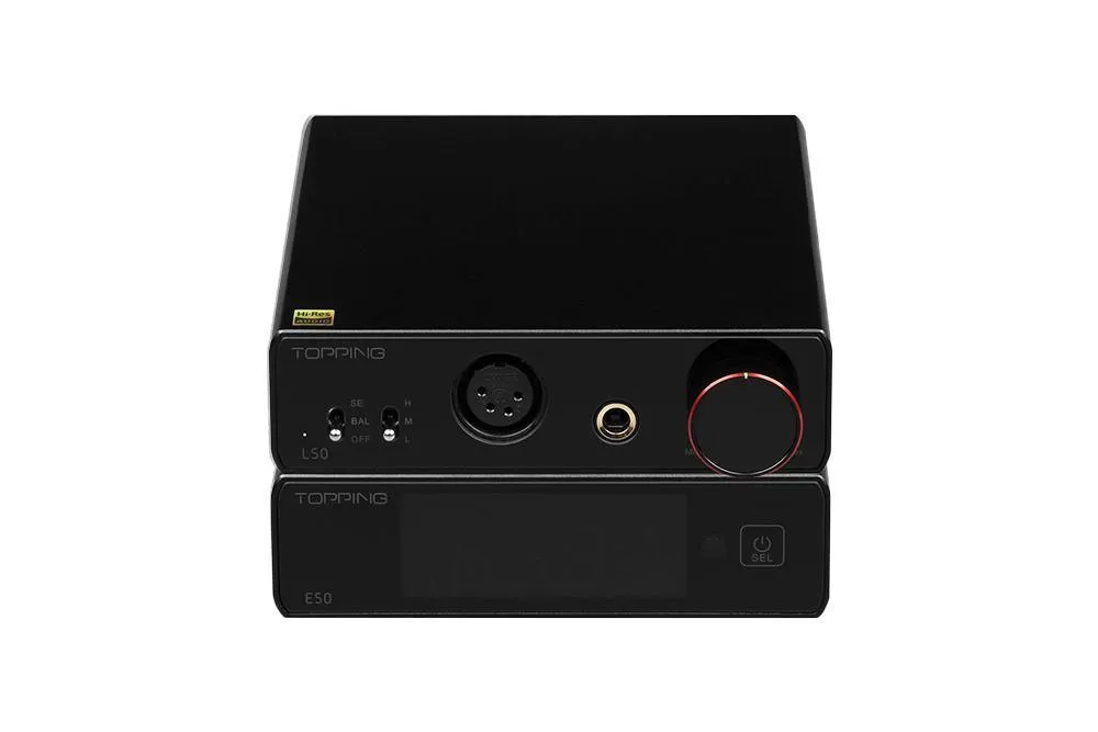 Focal Clear   Topping L50 & E50 Desktop Stack Bundle