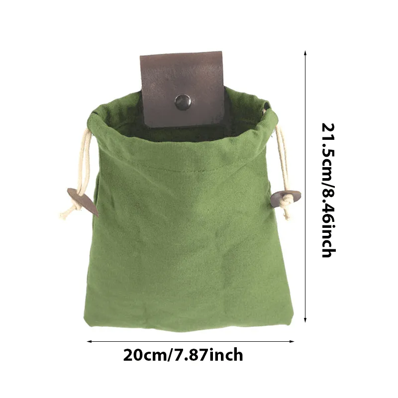 Foldable Canvas Belt Bag