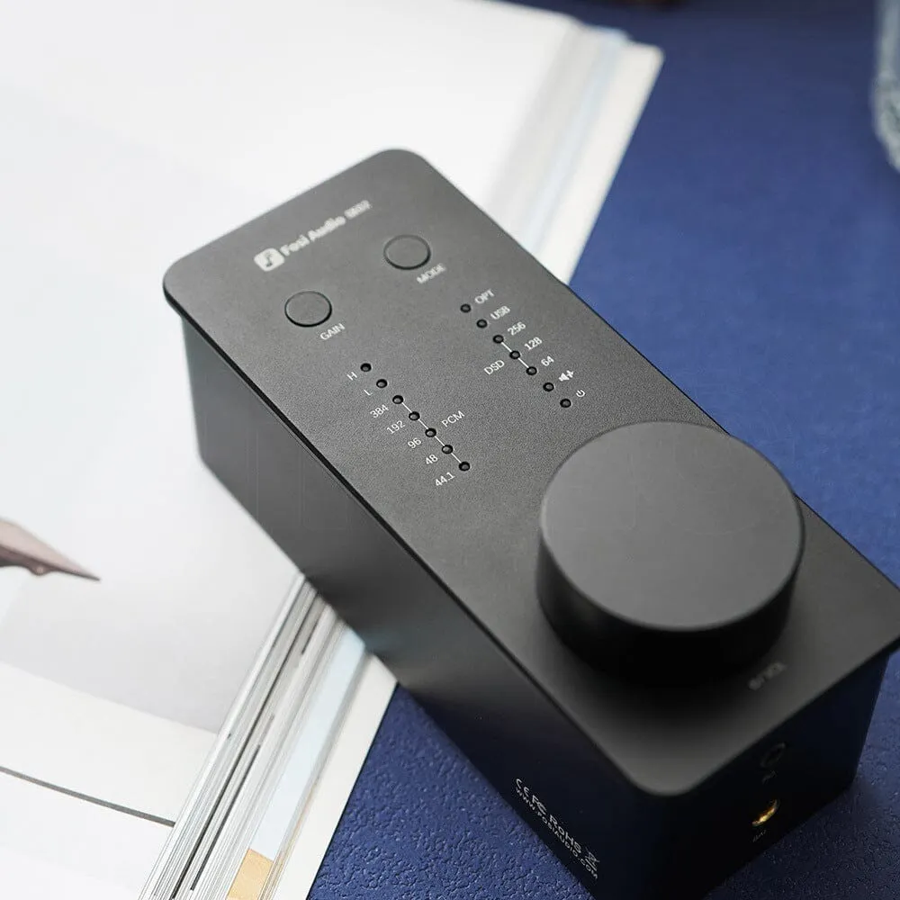 Fosi Audio SK02 ES9038Q2M Compact Desktop DAC and Headphone Amplifier