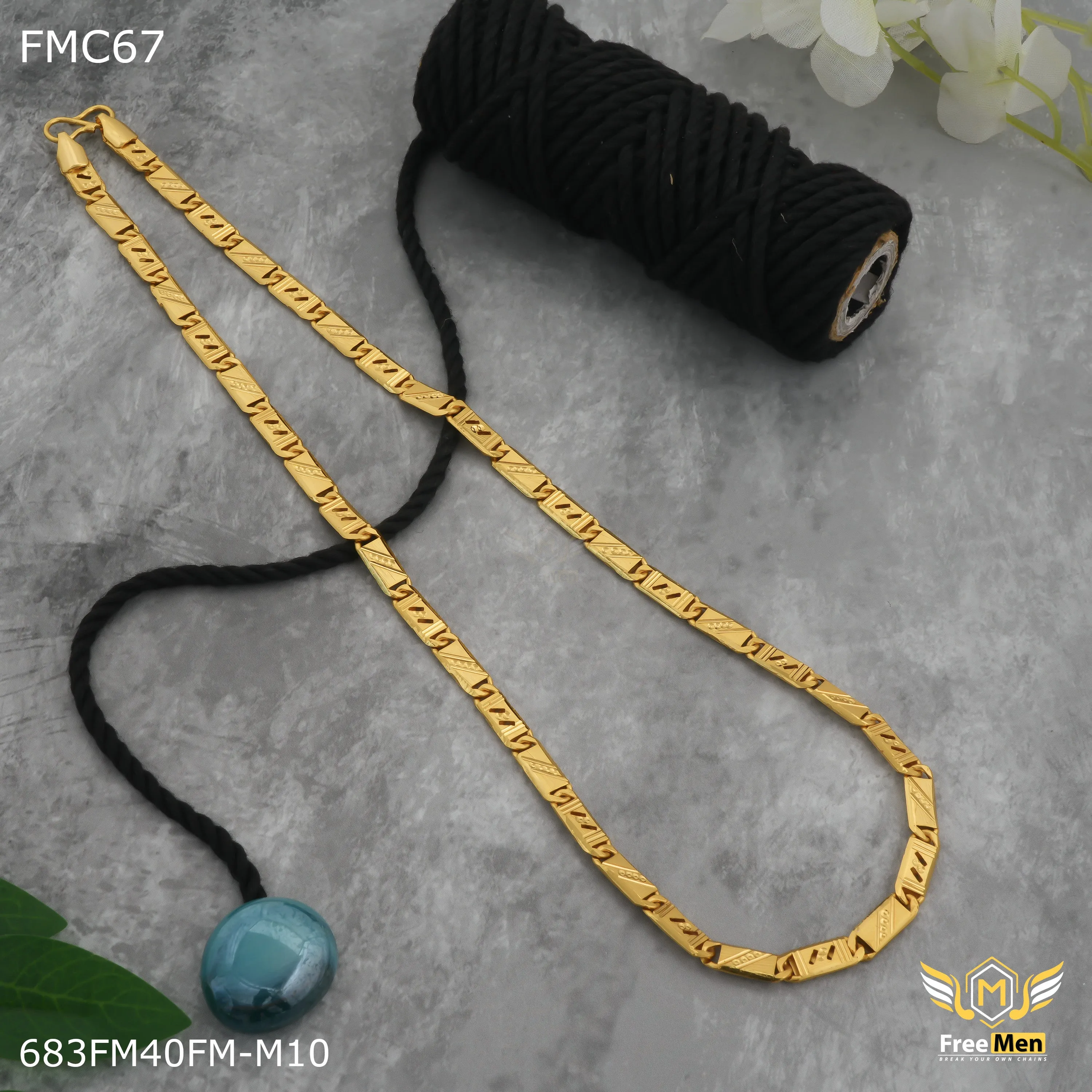 Freemen best attractive nawabi biscuit chain for man - FMC67