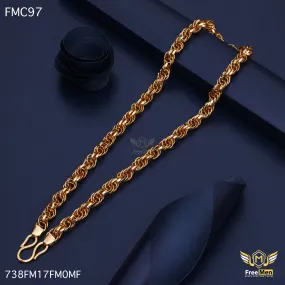 Freemen Dedicate Precise Round Link Chain for Men - FMC97