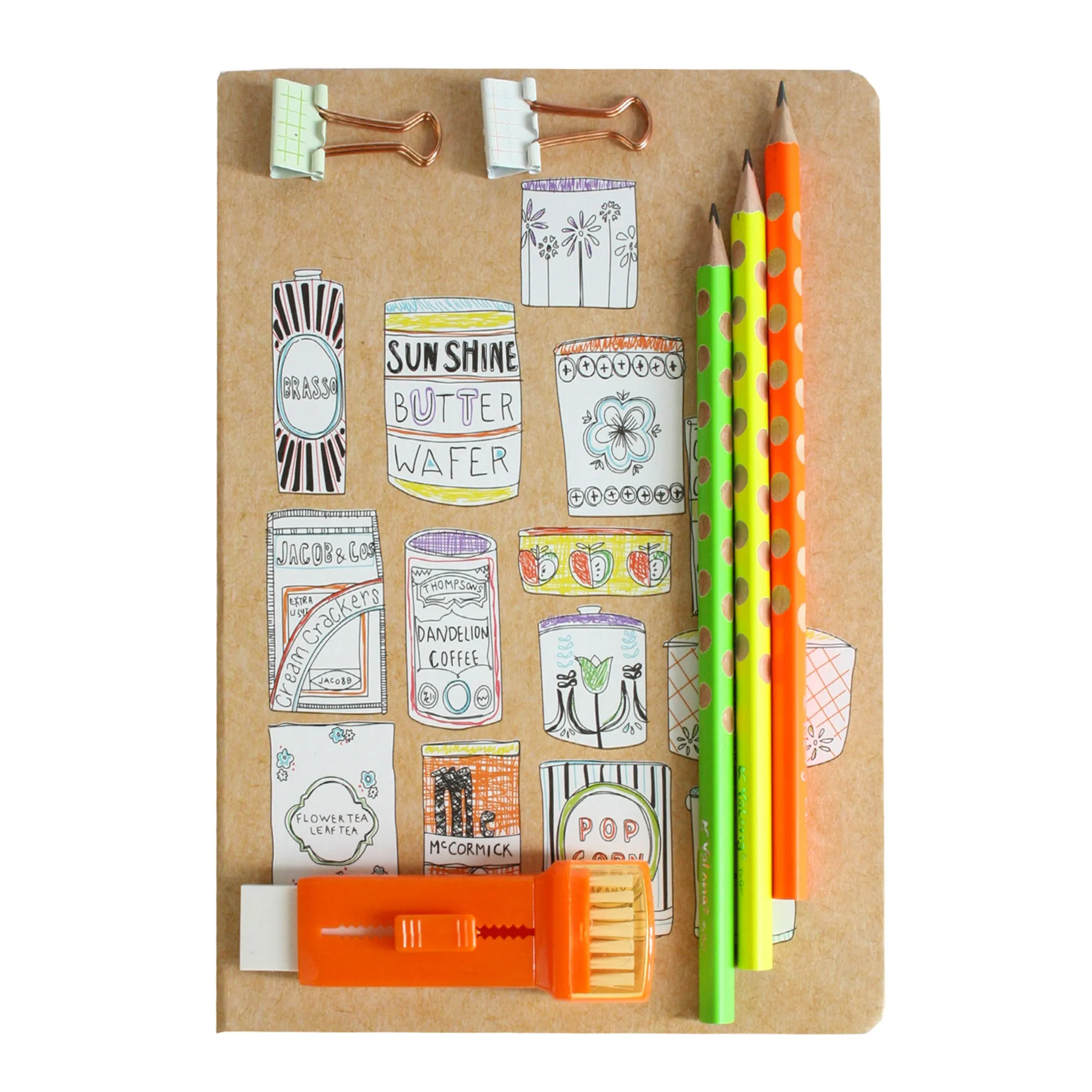 Fun Cans Notebook Gift Set | Perfect for Students and Professionals