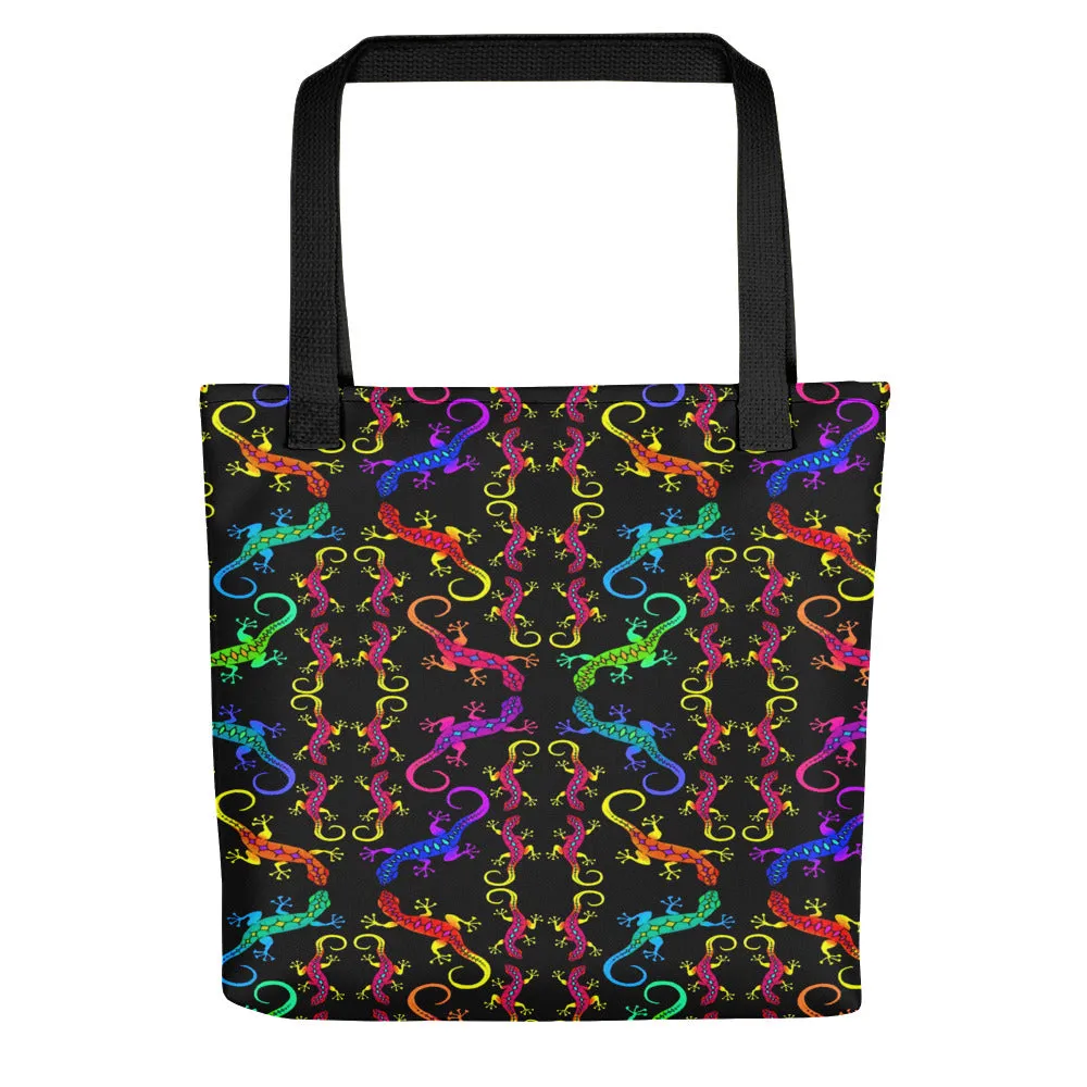 GECKO PUZZLE Tote bag