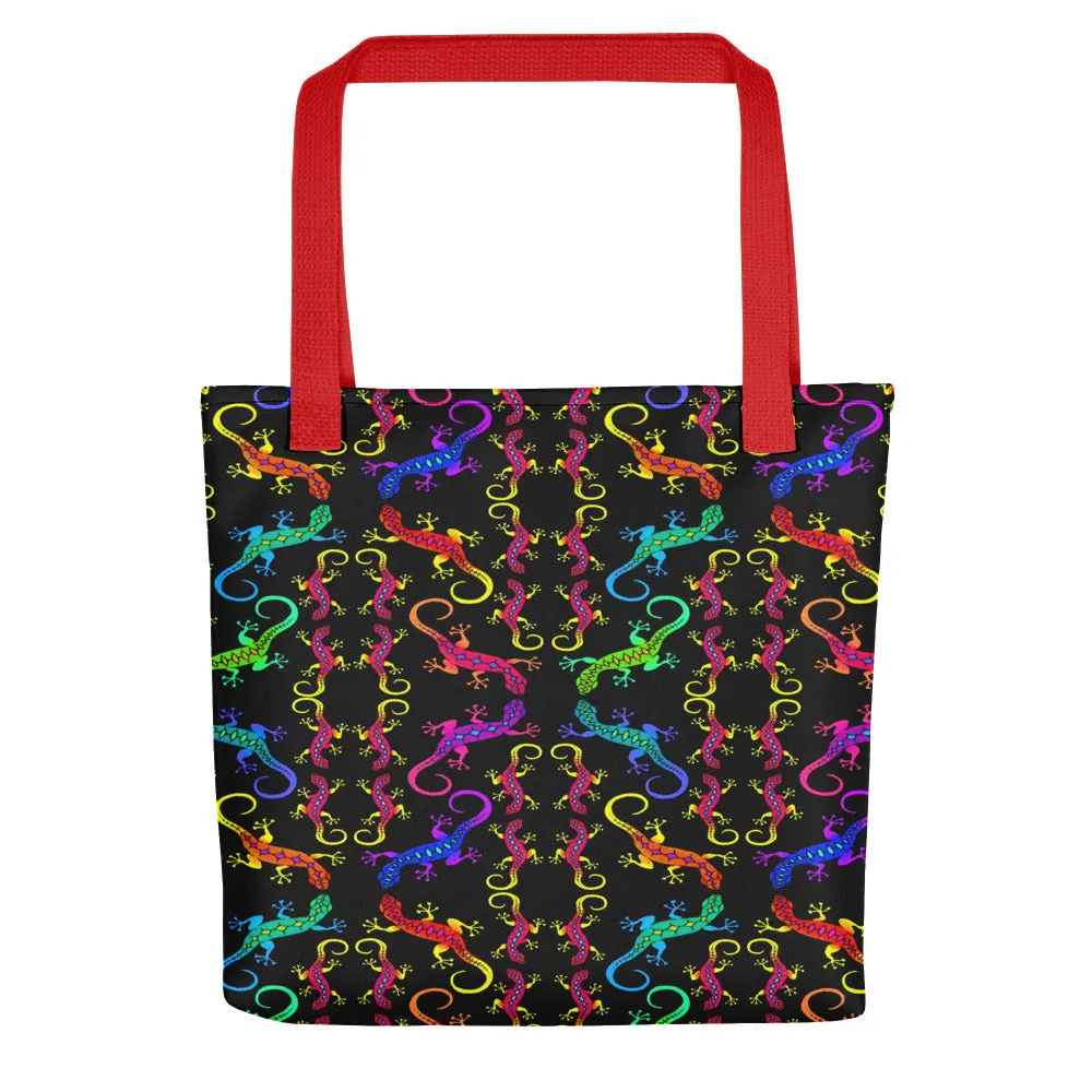 GECKO PUZZLE Tote bag
