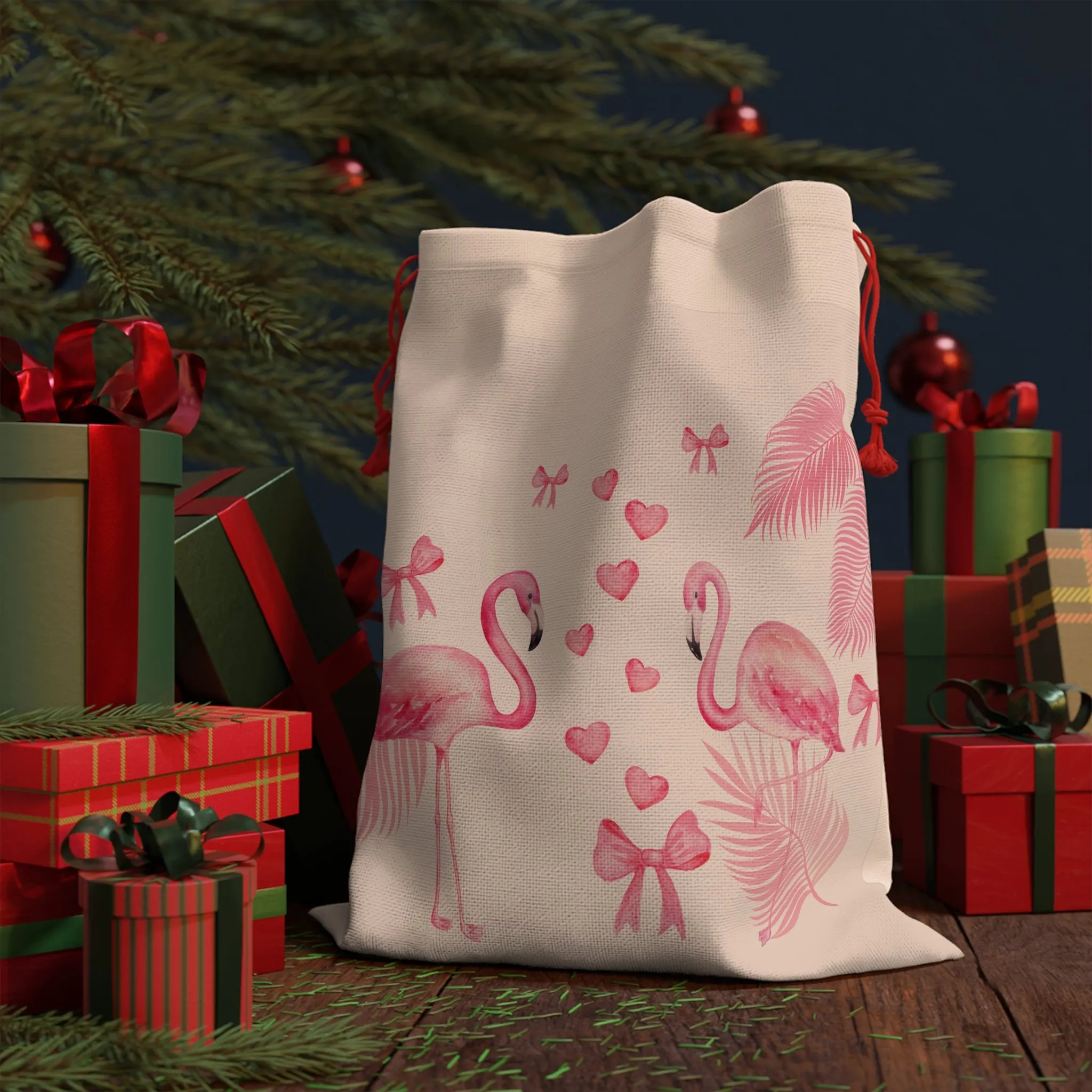 Gift Bag: Flamingo Love
