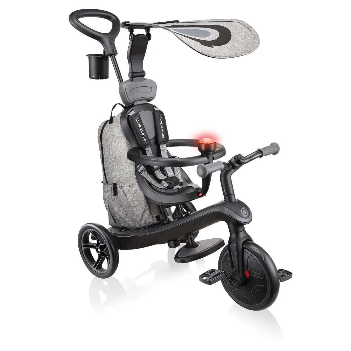 Globber Explorer Trike 4 in 1 Deluxe Play - Parent Handle and Storage Bag