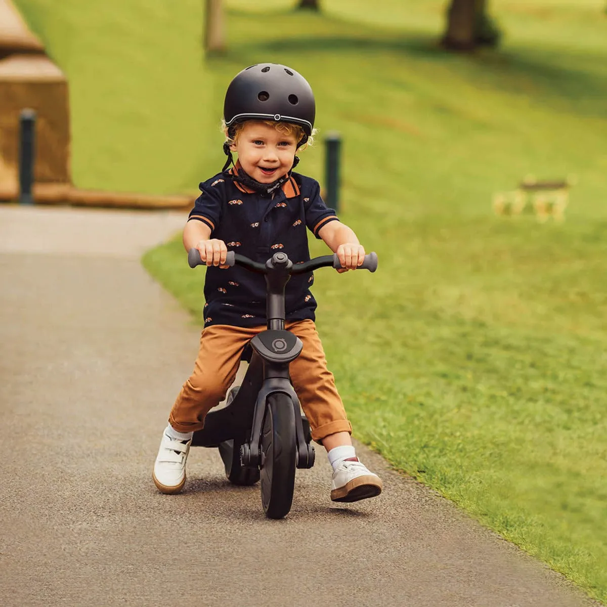 Globber Explorer Trike 4 in 1 Deluxe Play - Parent Handle and Storage Bag