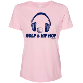 Golf & Hip Hop Women's T-Shirt Pink