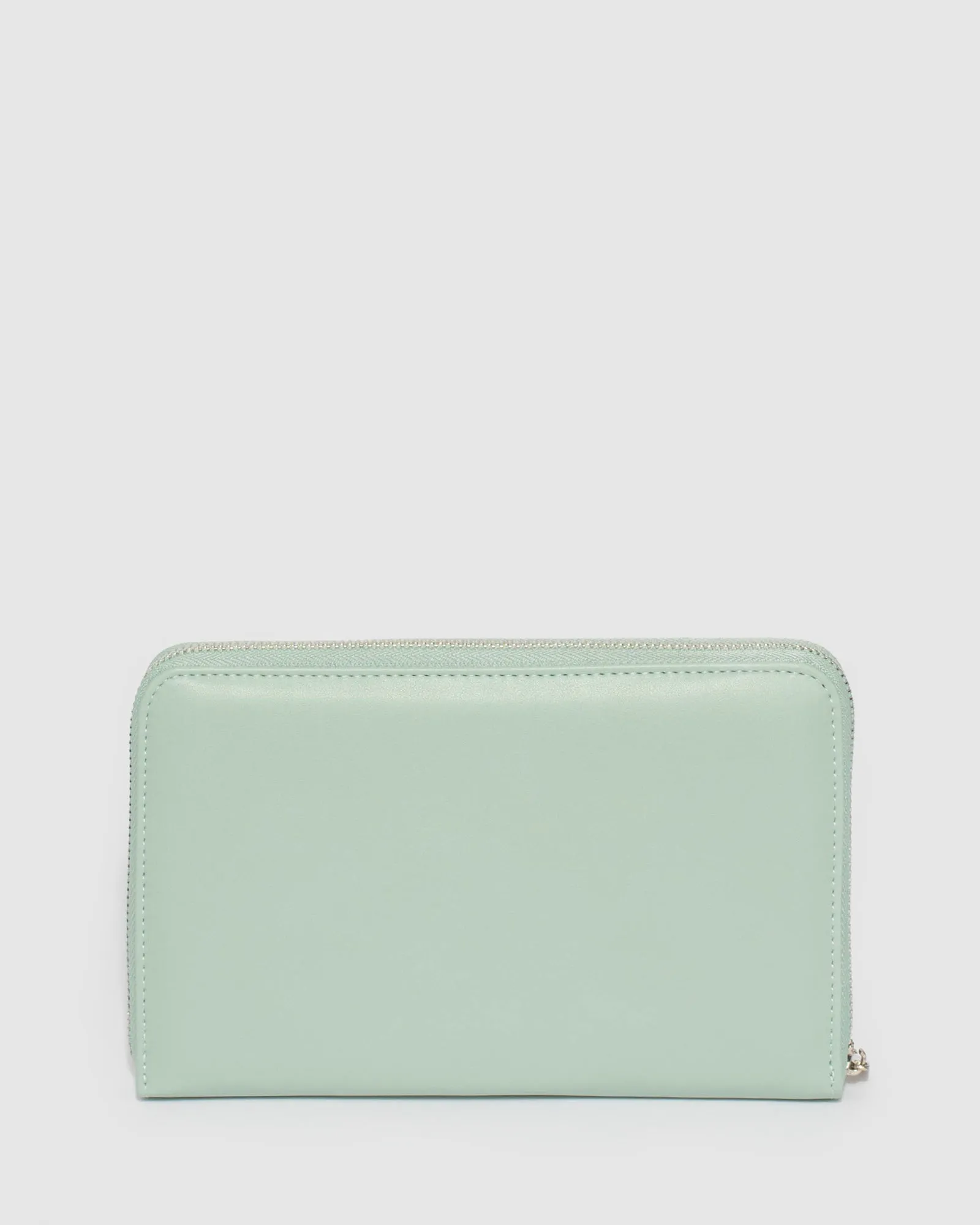 Green Talissa Plain Travel Wallet