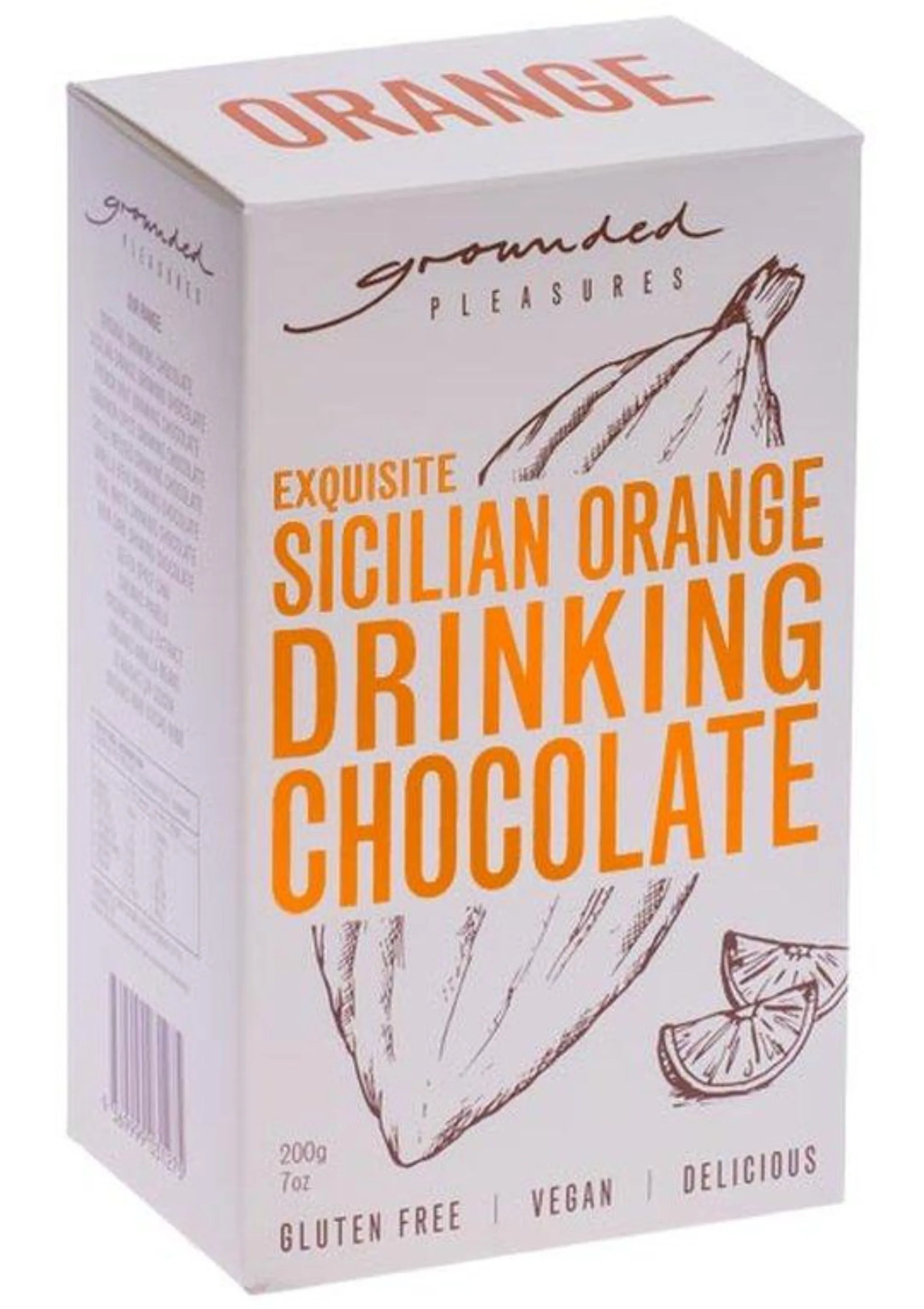 Grounded Pleasures Hot Chocolate - Sicilian Orange