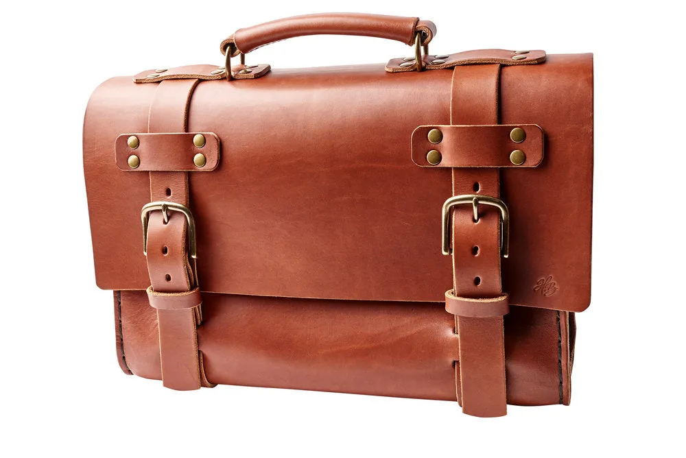 H B SADDLE | SEDONA BROWN LEATHER