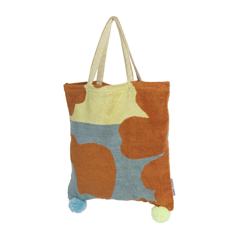 Hailsham Floral Tote Bag - Fudge