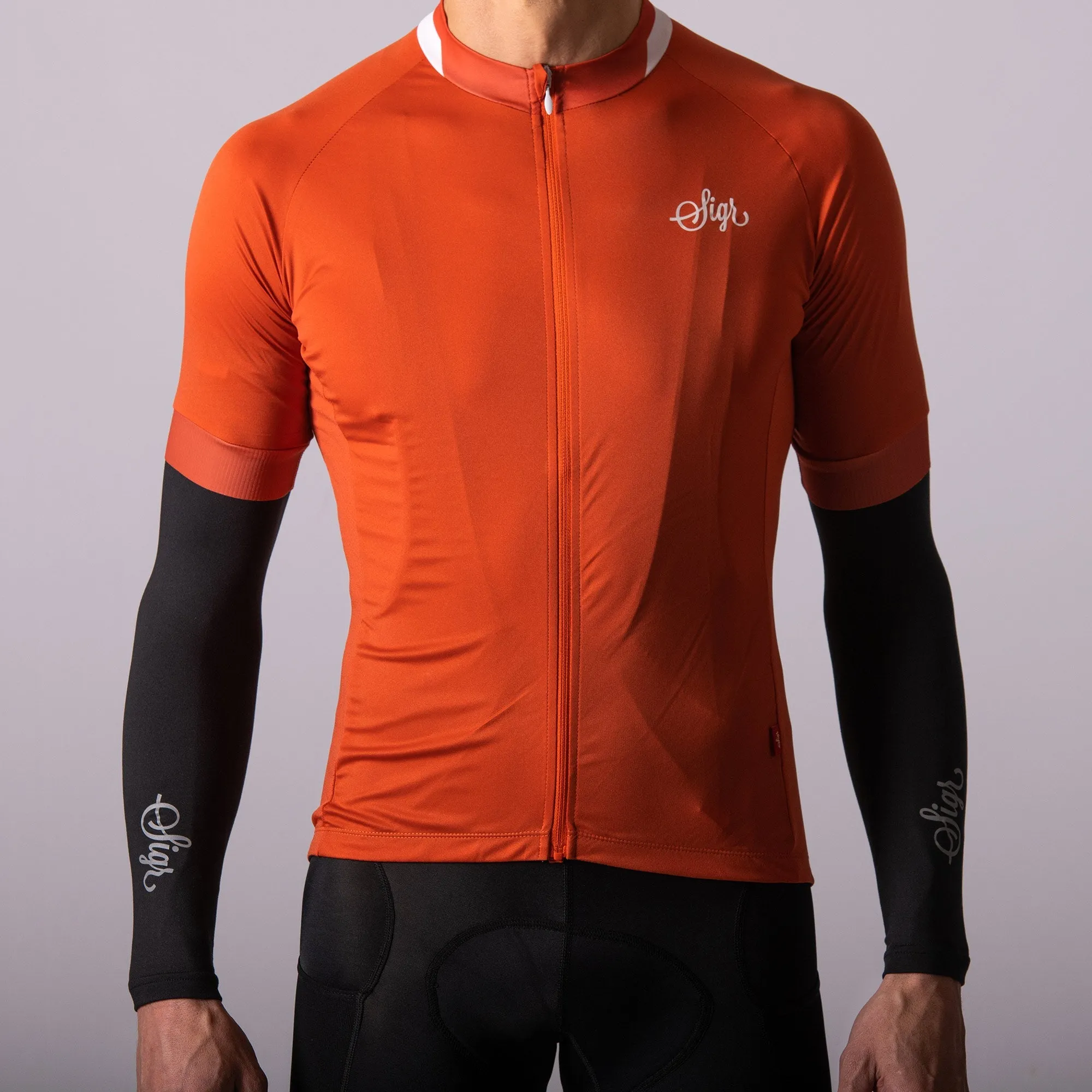 Havtorn Dawn Men's Orange Cycling Jersey