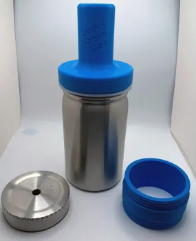 Holder for Stainless Steel Mason Tumbler and Top