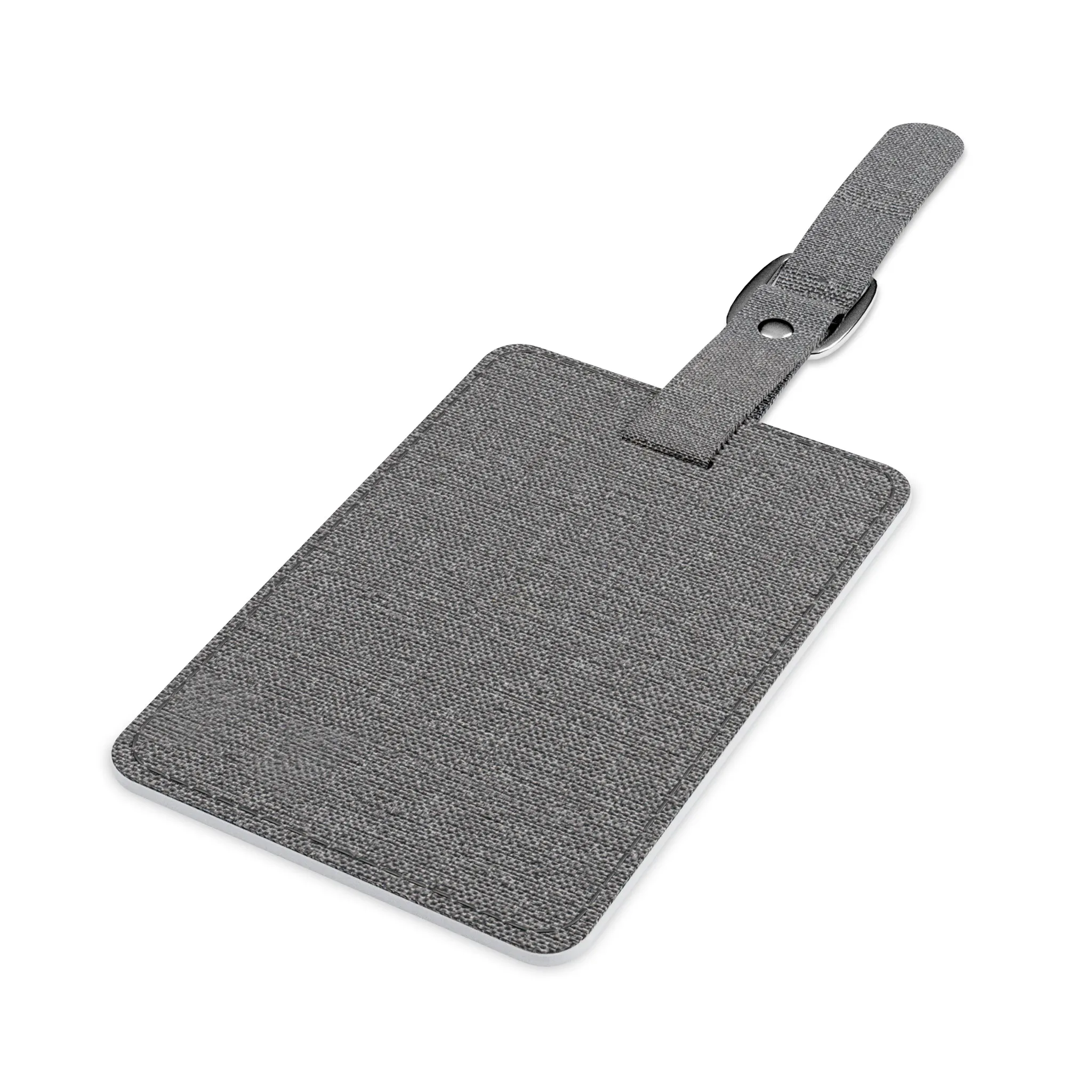 Hubby Saffiano Polyester Luggage Tag, Rectangle