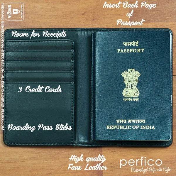 Inspiration © Personalized Passport Cover and Holder