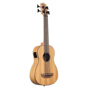 Kala ZEBRAWOOD U-Bass Ukulele