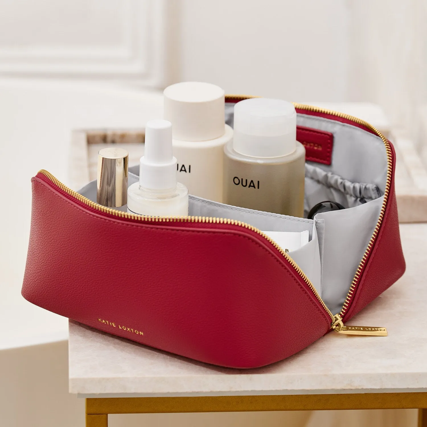 Katie Loxton Garnet Red Large Make Up / Washbag KLB3769