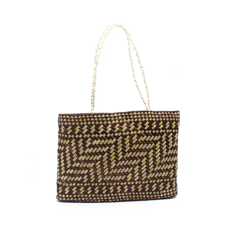 Kete Whakairo - Natural / Brown | by Bronwynn Billens