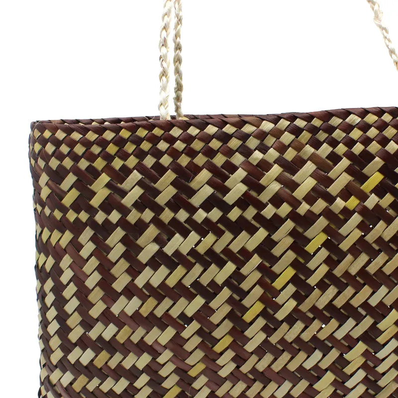 Kete Whakairo - Natural / Brown | by Bronwynn Billens
