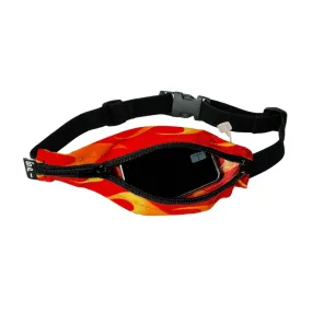 Kids Diabetic SPIbelt® with a Pass-Through Hole- Flames