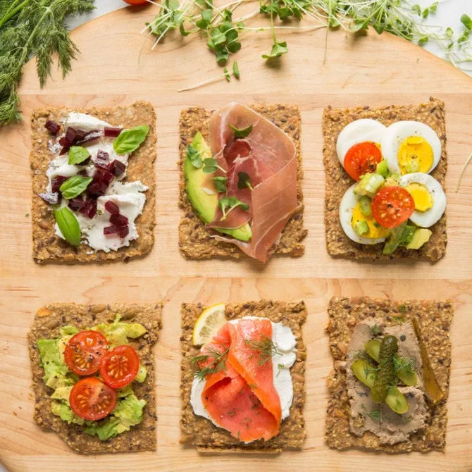 Knekkebrød Crispbread Variety Bundle  (Pack)
