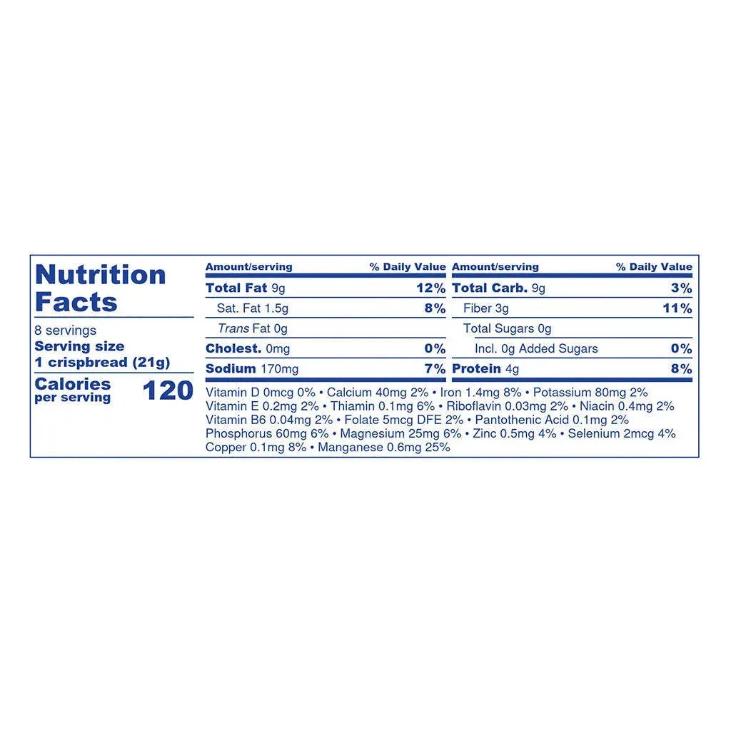 Knekkebrød Crispbread Variety Bundle  (Pack)