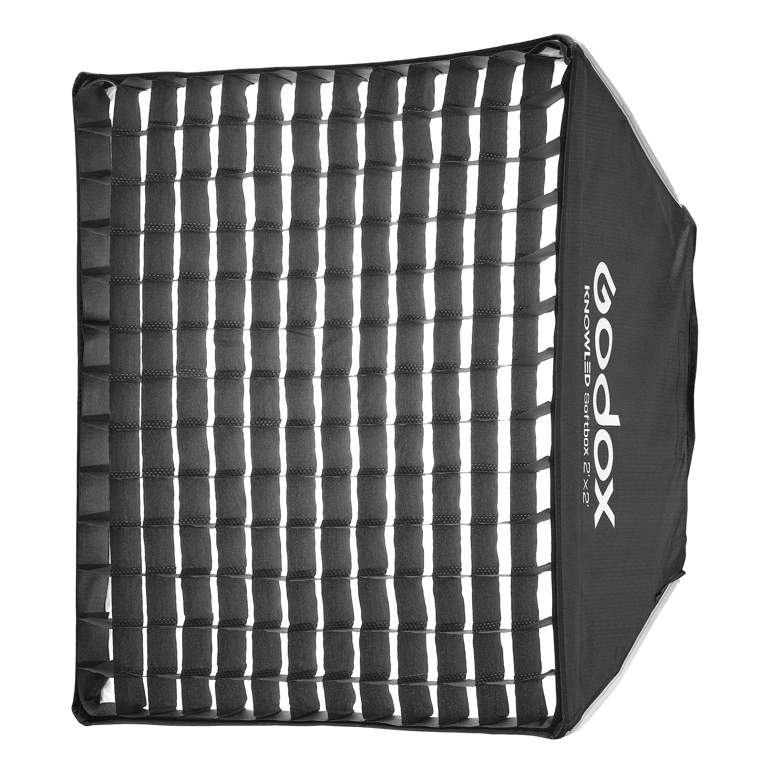 KNOWLED P300R K1 350W 1'x1' RGBWW PIXEL LED Light Panel Kit with Softbox and Carry Bag