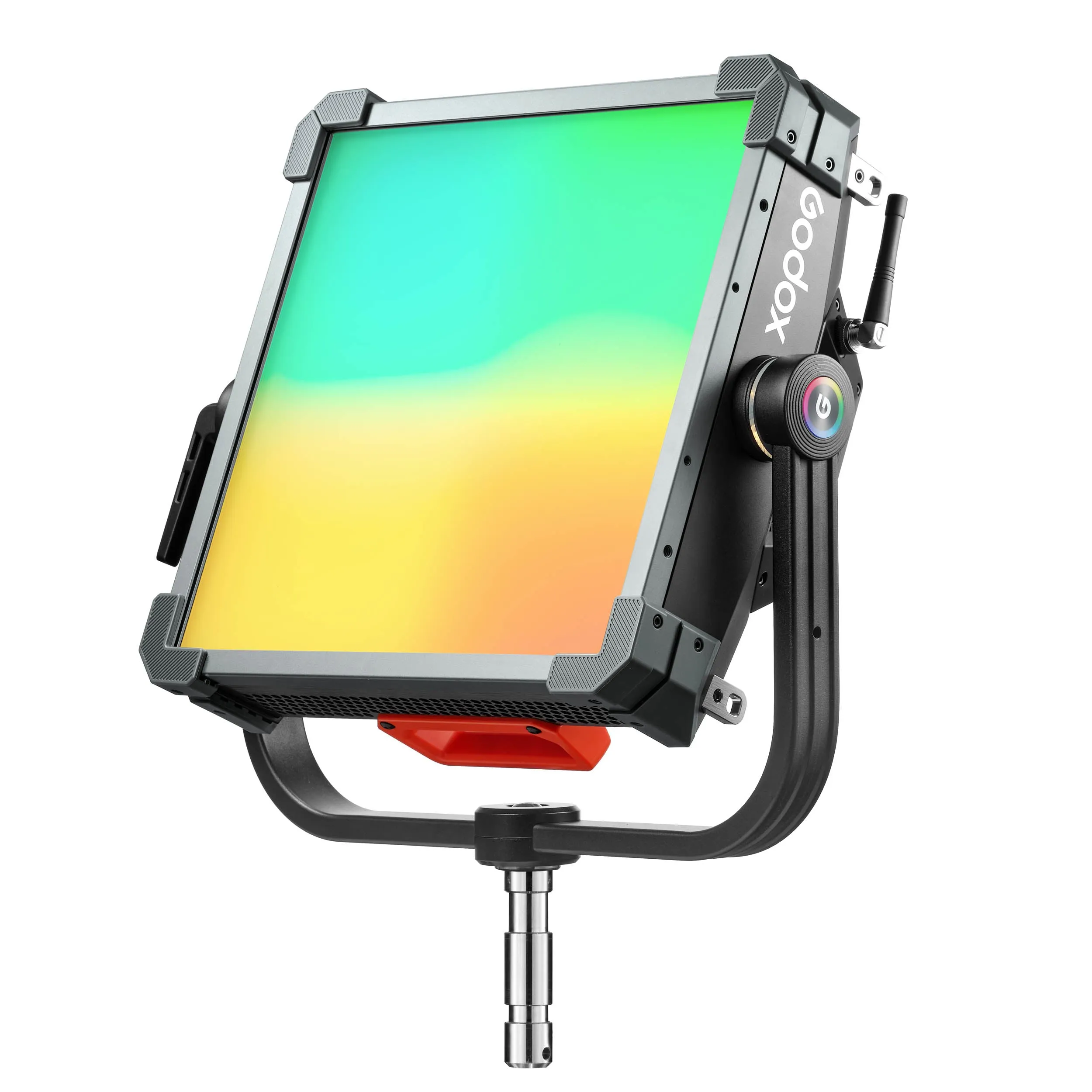 KNOWLED P300R K1 350W 1'x1' RGBWW PIXEL LED Light Panel Kit with Softbox and Carry Bag