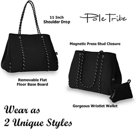 Large Neoprene Tote Bag for Women Bags Are Superb Travel Totes Gym Totes