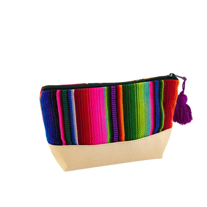 Leather Cosmetic Bag - Vegan, Guatemala