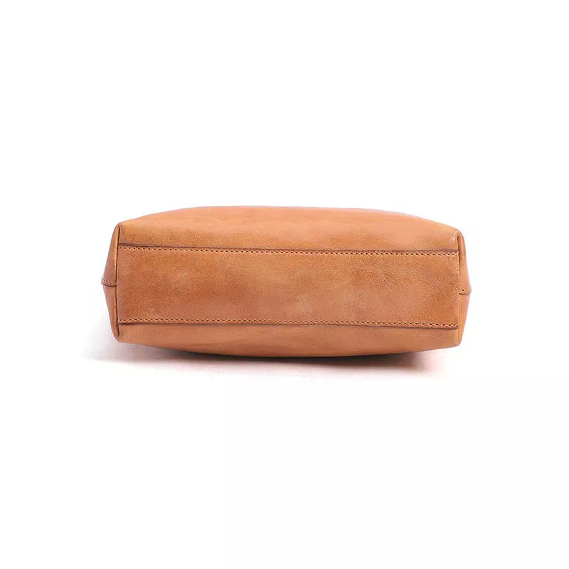 Leather Mini Crossbody Tote