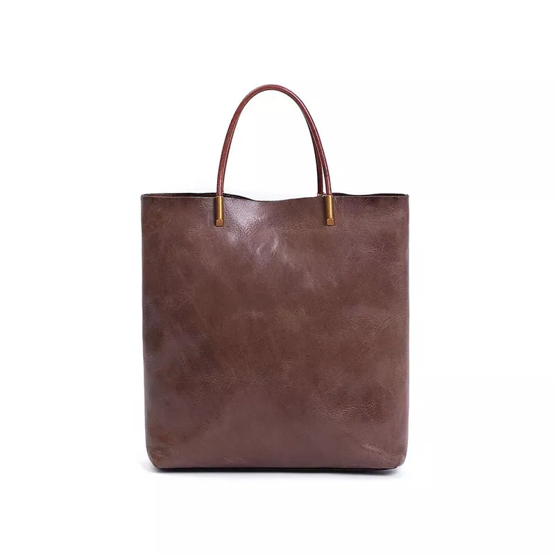 Leather Mini Crossbody Tote