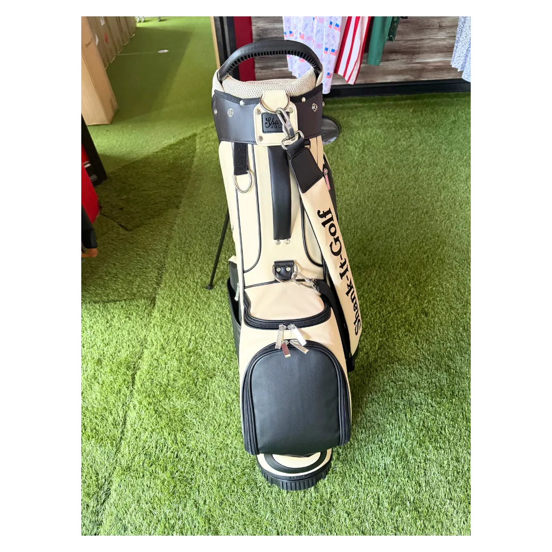 Legalize Mulligans Beige Golf Bag