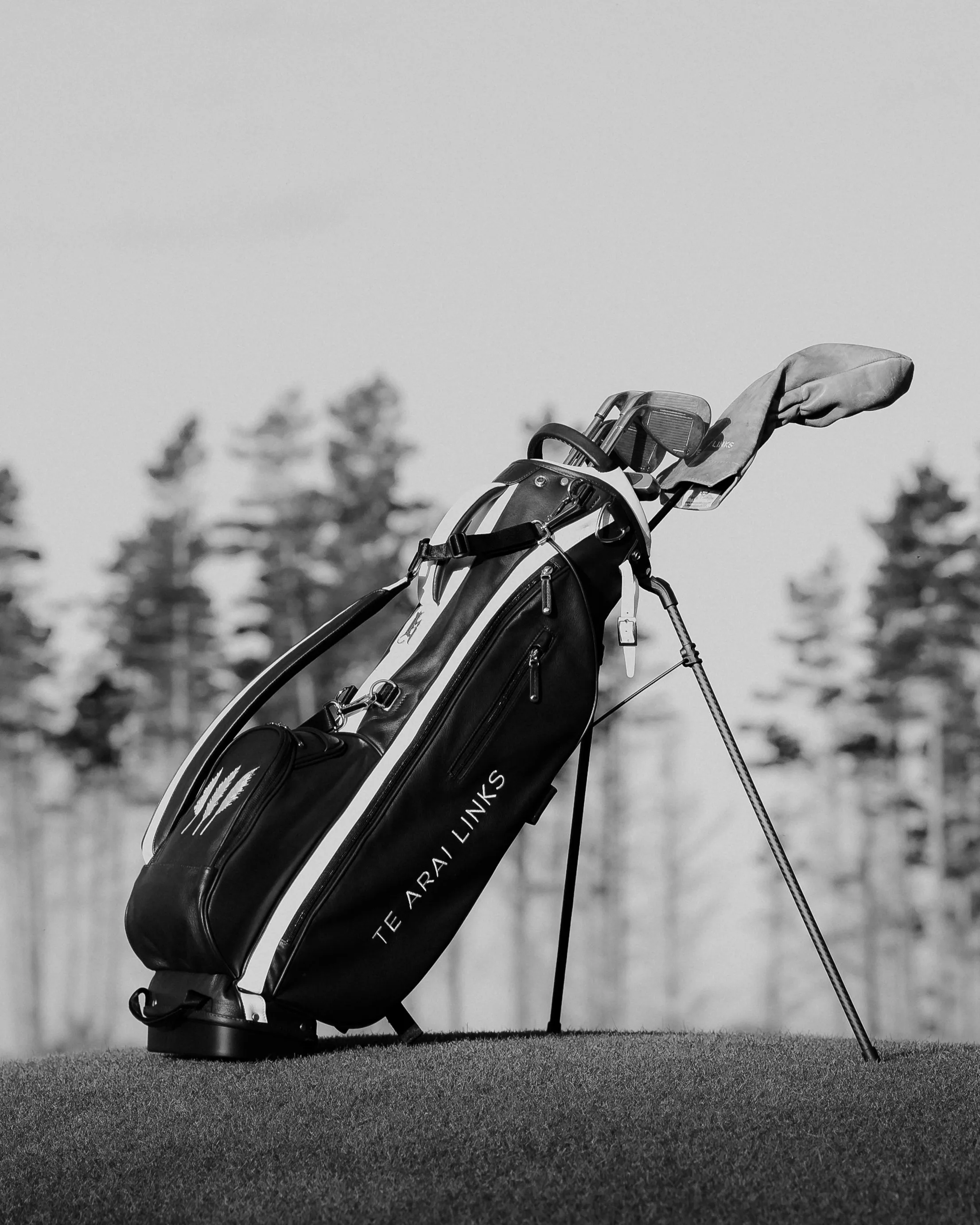 Links & Kings Stand Bag Navy