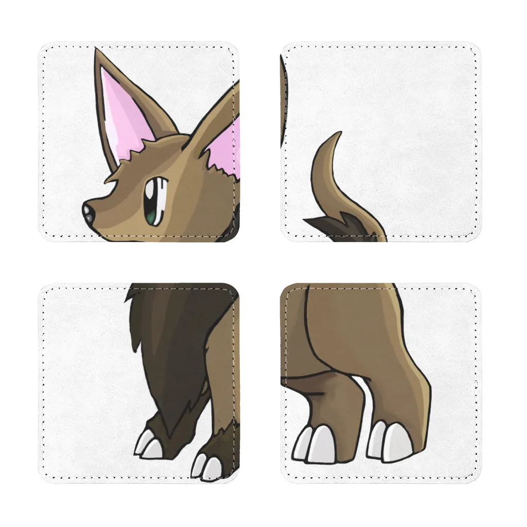 Lipgirl Sublimation Coasters Pack of Four