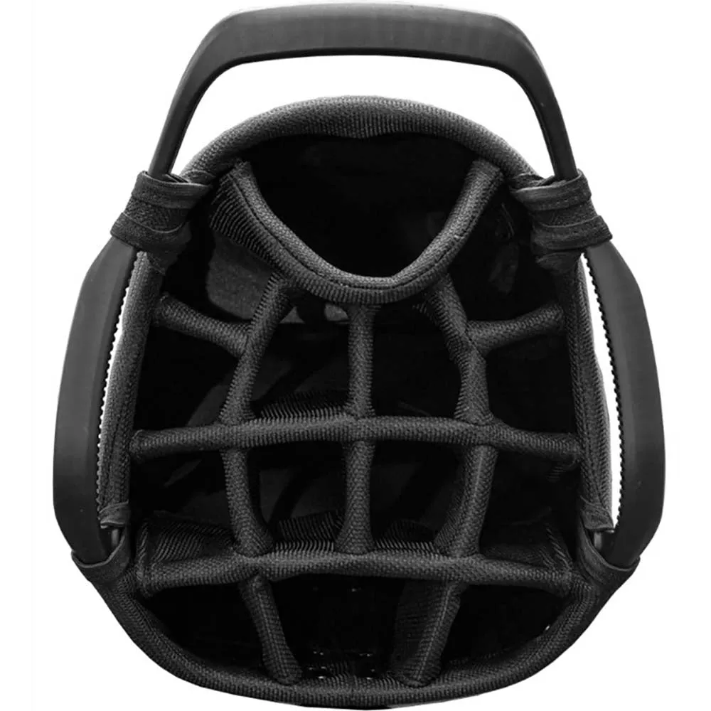 Longridge Deluxe Lite Cart Bag - Black/Charcoal/Red