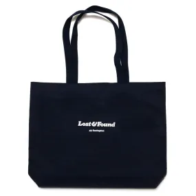 Lost & Found Canvas Tote Bag Navy