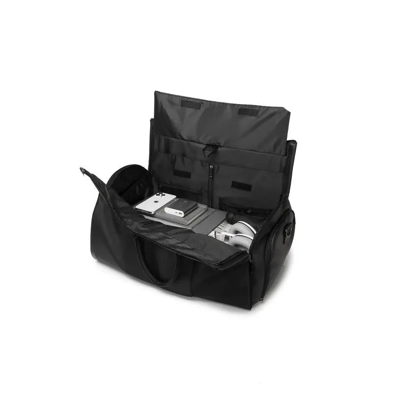 Luxurious Duffel Bag With Front Pockets