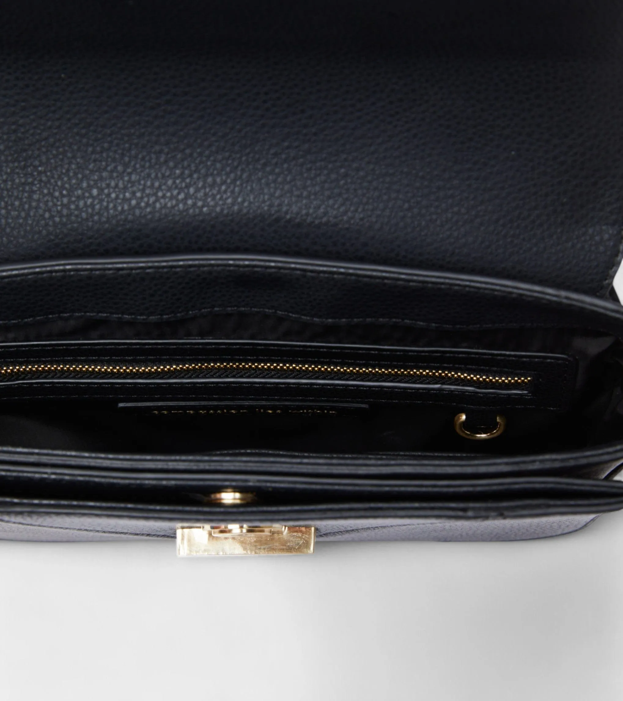 Margot Vegan Bio-Based Bamboo Leather Crossbody | Black