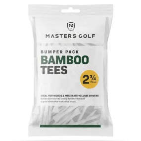 Masters Bamboo 2 3/4" Bumper Tees - Pack of 110
