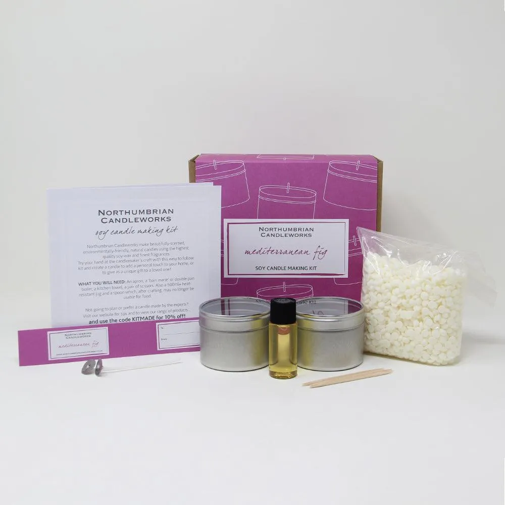 Mediterranean Fig Candle Making Kit