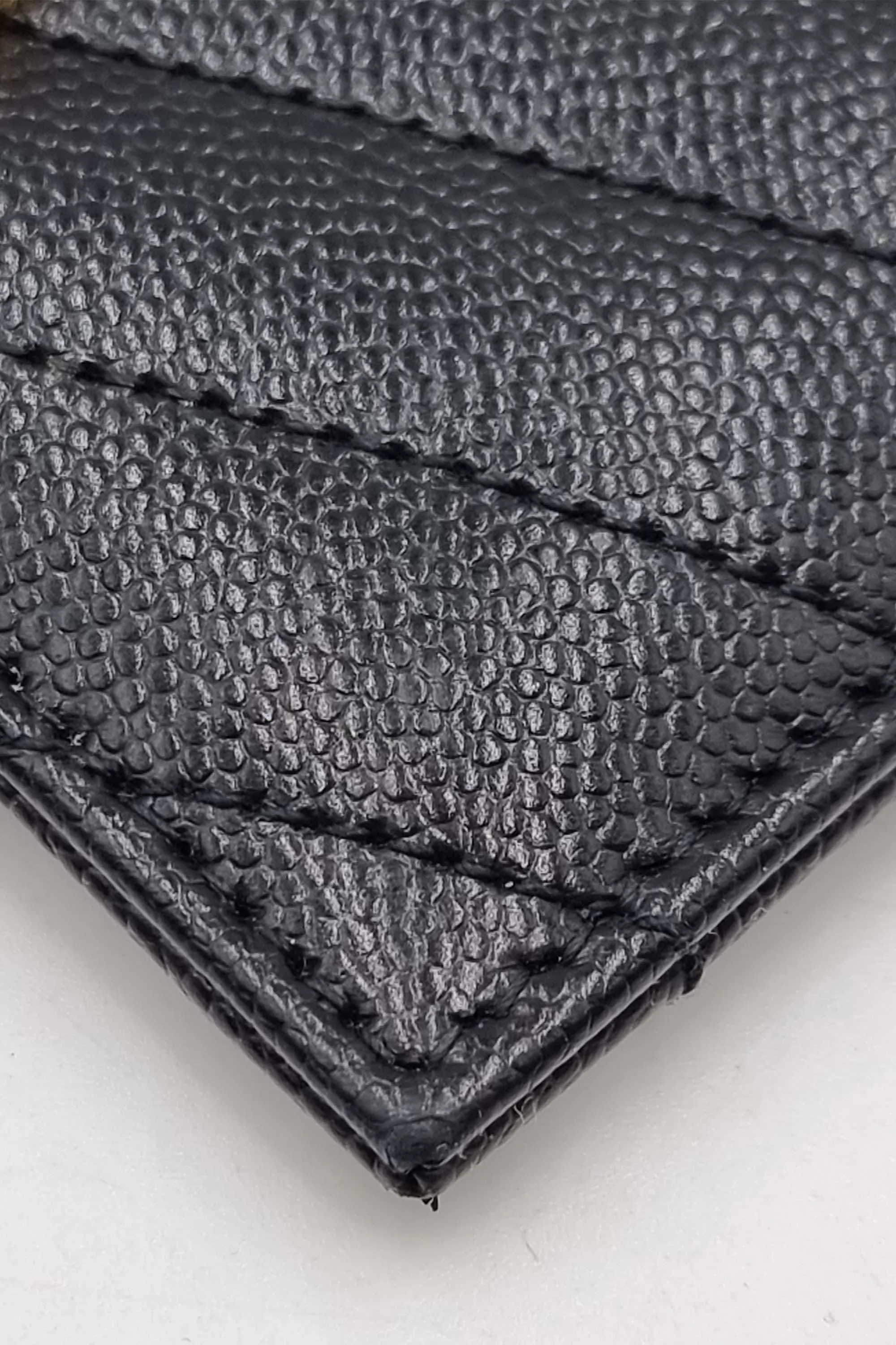 Monogram Card Holder Black