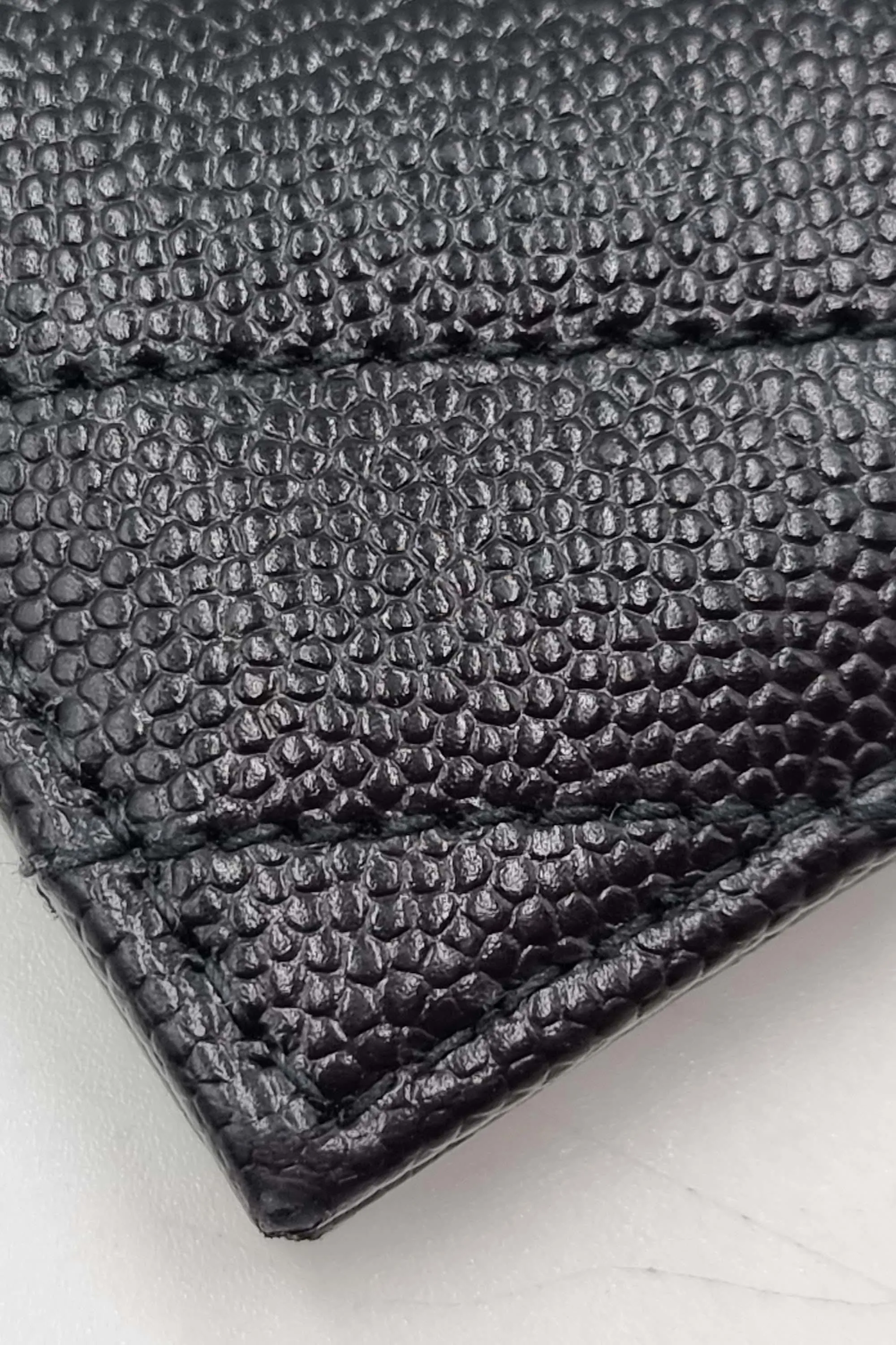 Monogram Card Holder Black